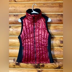 Calvin Klein Performance Red and Black Puffer Vest